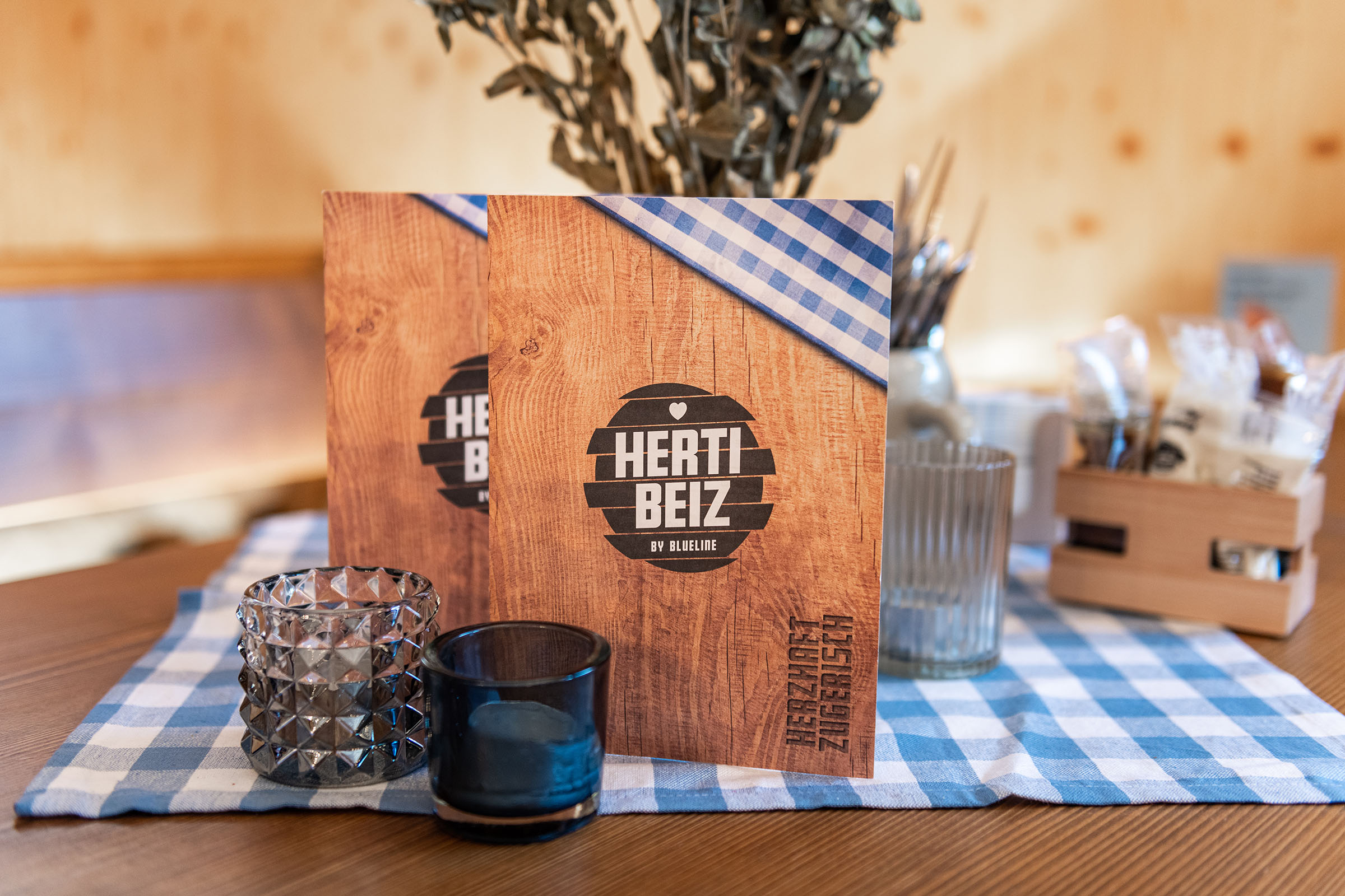 EVZ Herti Beiz Menü Karte