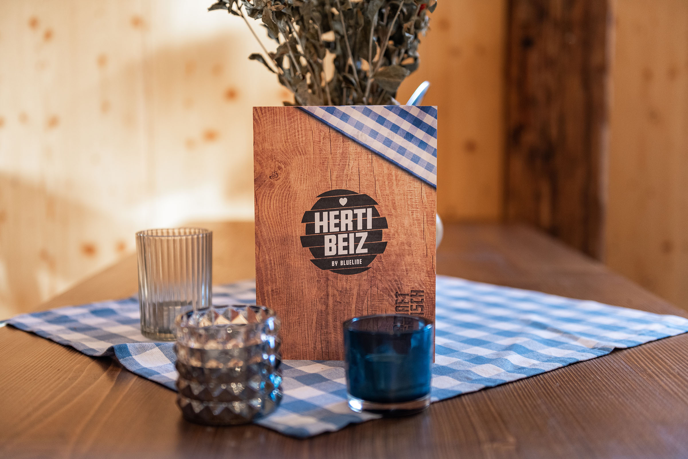 EVZ Herti Beiz Menü Karte