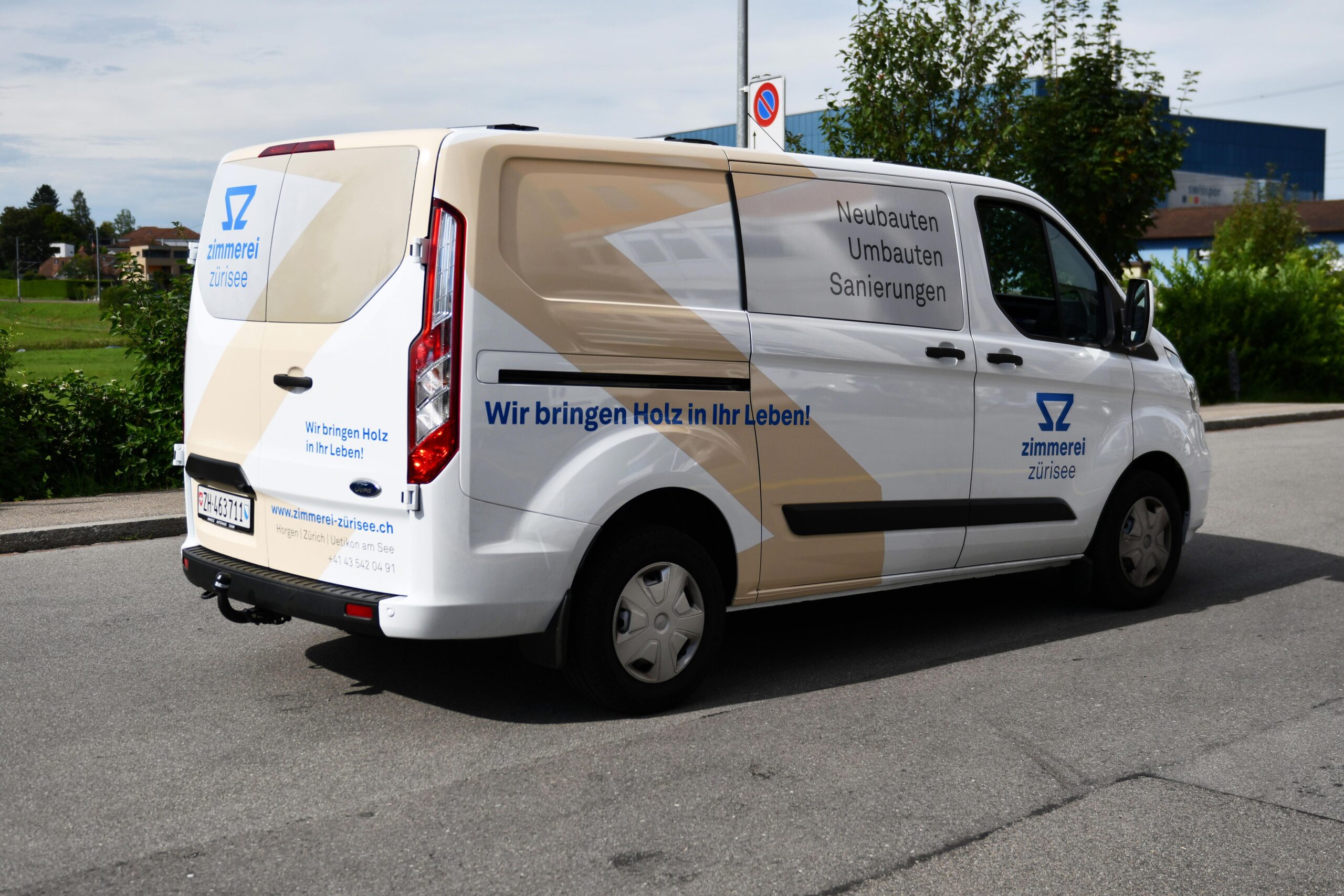 Zimmerei Zürichsee Fahrzeug